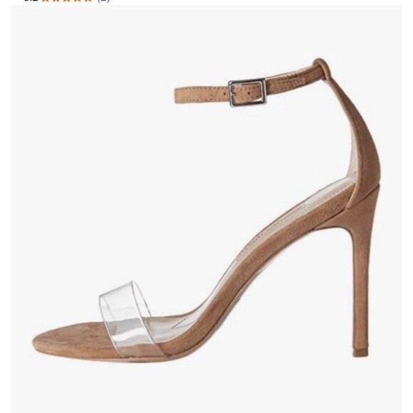 NWB Charles David Women’s Carla Pump Suede Clear Size 7.5 M Sexy, Gorgeous Heels - Picture 5 of 13